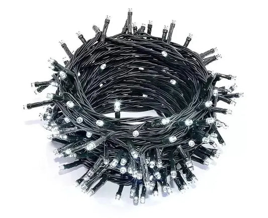 CORDAO 500 LEDS BRANCO PISCA BIVOLT